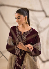 Tawakkal 9000 Micro Velvet Dress Black Formal Collection 3 Piece Unstitched Tawakkal 9000 Micro Velvet Dress Black Formal Collection 3 Piece Unstitched