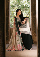 Bin Ilyas Luxury Lawn Embroidered Chikan kari 3 Piece Unstitched. Bin Ilyas Luxury Lawn Embroidered Chikan kari 3 Piece Unstitched.