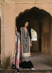 Bin Ilyas Luxury Lawn Embroidered Chikan kari 3 Piece Unstitched. Bin Ilyas Luxury Lawn Embroidered Chikan kari 3 Piece Unstitched.