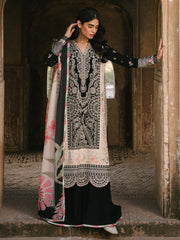 Bin Ilyas Luxury Lawn Embroidered Chikan kari 3 Piece Unstitched. Bin Ilyas Luxury Lawn Embroidered Chikan kari 3 Piece Unstitched.