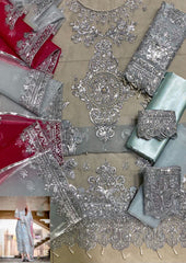 Laam Luxury Organza Embroidered 3 Piece Unstitched Laam Luxury Organza Embroidered 3 Piece Unstitched