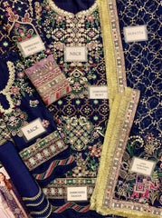 Baroque Chantelle Luxury Raw silk Embroidered 3 Piece Unstitched Baroque Chantelle Luxury Raw silk Embroidered 3 Piece Unstitched