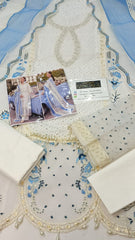 Adan Libas Luxury Lawn Embroidered Chikankari 3 Piece Unstitched Adan Libas Luxury Lawn Embroidered Chikankari 3 Piece Unstitched