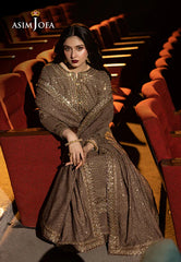 Asim Jofa Embroidered Chiffon 3 Piece Unstitched / Stitched