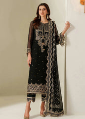 Alizeh Chiffon Embroidered & Hand Embellished 3 piece Unsitched / Stitched