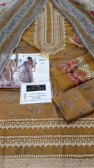 Zainab Chottani Luxury Lawn Embroidered 3 Piece Unstitched