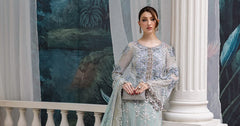 Maria B Luxury Chiffon Embroidery Collection 3 Piece Unstitched