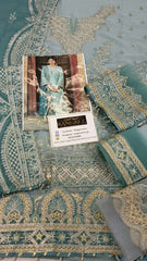 Imrozia Luxury Chiffon Embroidery Collection 3 piece Unstitched / Stitched