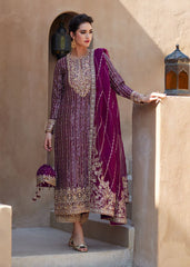 Kanwal Malik Chiffon Wedding Collection 3 Piece Unstitched / Stitched