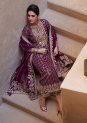 Kanwal Malik Chiffon Wedding Collection 3 Piece Unstitched / Stitched