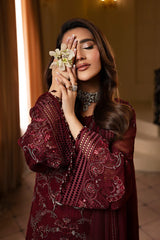 Lavish Premium Formal Collection Chiffon Embroidery 3pc unstitched Original