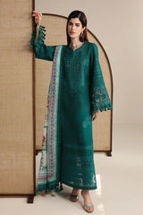 Jazmin Luxury Soft Cottton Embroidered 3 Piece Unstitched / Stitched