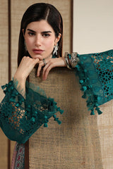Jazmin Luxury Soft Cottton Embroidered 3 Piece Unstitched / Stitched