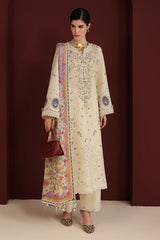 Jazmin Luxury Lawn Embroidered 3 Piece Unstitched / Stitched