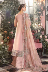 Maria B Embroidered Wedding Collection Organza 3 Piece Unstitched / Stitched