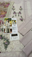 Elaf New Arrival Luxury Lawn Embroidery 3 Piece Unstitched / Stitched