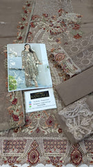 Ramsha Embroidered organza Dress 3 Piece Unstitched / Stitched