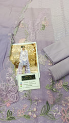 Crimson Luxery Chickenkari Collection 3 Piece Unstitched / Stitched