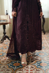 Azure luxury Chiffon Embroidered 3 Piece Unstitched / Stitched