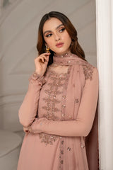 Iznik Chiffon Formal Collection Embroidered 3piece Unstitched / Stitched