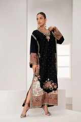 Ethnic Luxury Silk Collection Embroidered 3 piece Unstitched / Stitched