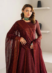 Alizeh Embroidered Chiffon Maxi 3 Piece Unstitched