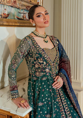 Baroque Luxury Chiffon Embroidered Dress 3 Piece Unstitched