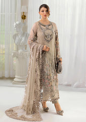 Maria B Luxury Chiffon Collection Embroidery 3 Piece Unstitched