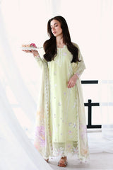 Azure luxury Lawn Embroidered 3 Piece Unstitched / Stitched