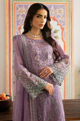 Ramsha Embroidered Chiffon 3 Piece Unstitched