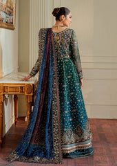 Baroque Luxury Chiffon Embroidered Dress 3 Piece Unstitched