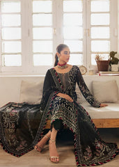 Gulaal Embroidered Chiffon Wedding Collection 3 Piece Unstitched / Stitched