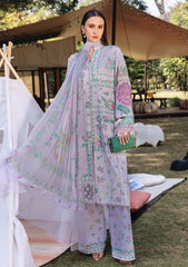 Maria B Luxury Lawn Embroidered 3 piece Unstitched / Stitched