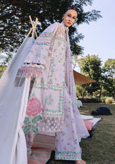 Maria B Luxury Lawn Embroidered 3 piece Unstitched / Stitched