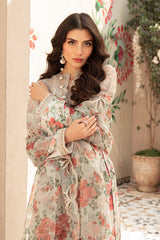 Vaniya Luxury Embroidery Swiss Lawn 3 Piece Unstitched