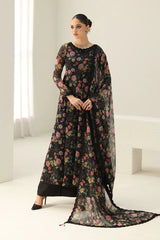 Baroque Summer Collection Lawn Embroidery 3Piece Unstitched / Stitched