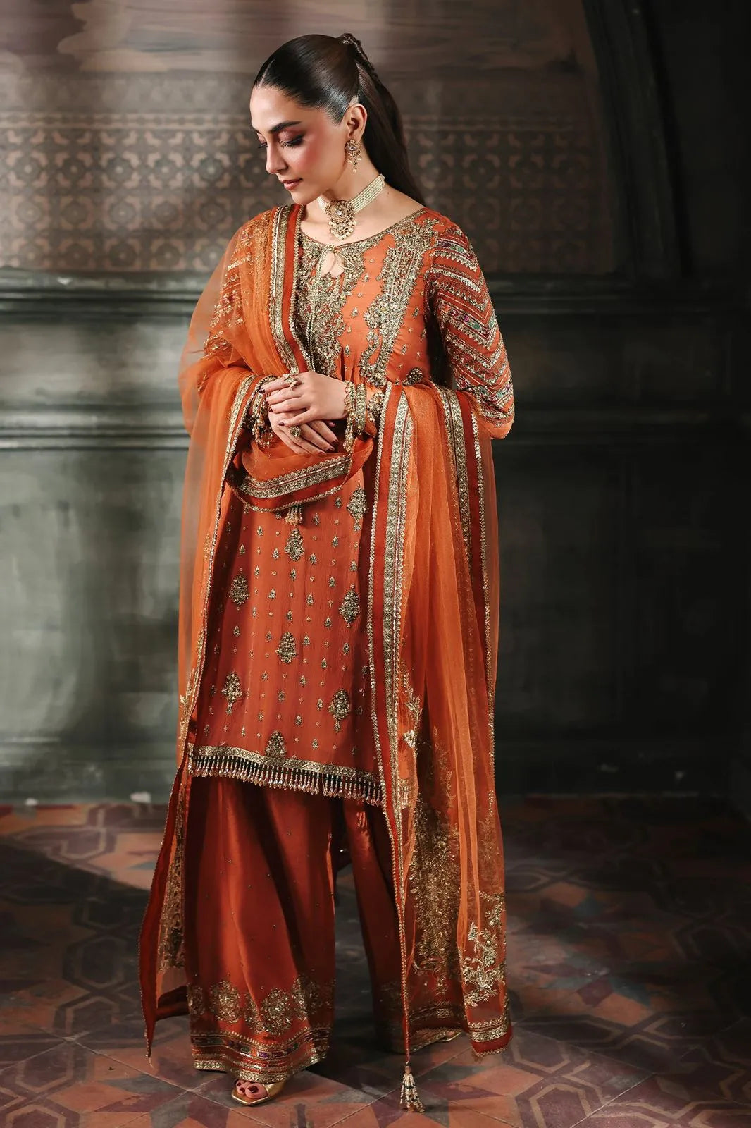 Charizma Dastan-e-Jashan Luxury Chiffon Collection 3 Piece Unstitched / Stitched