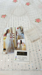 Rangrez Fancy Heavy Mirror Work Chiffon Embroidery 3piece Unstitched