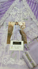 Crimson Luxury Lawn Chikan Kari by Saira Shakira 3Piece Unstiched