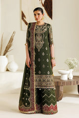 Alizeh Chiffon Embroidered & Hand Embellished 3 piece Unsitched / Stitched
