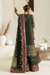 Alizeh Chiffon Embroidered & Hand Embellished 3 piece Unsitched / Stitched