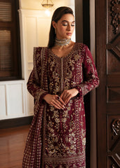 Gulaal Embroidered Chiffon Wedding Collection 3 Piece Unstitched