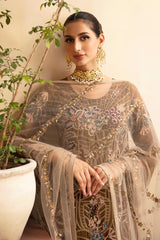 Ramsha Embroidered Chiffon 3 Piece Unstitched / Stitched