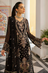 Ramsha Embroidered Chiffon 3 Piece Unstitched / Stitched