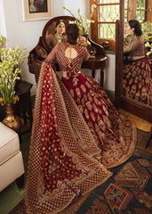 Shehnai By Afrozeh Luxury Net Collection Embroidered 3 Piece Unstitched