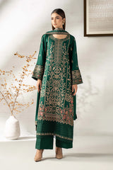 Maria B Luxury Lawn Embroidered 3 piece Unstitched / Stitched