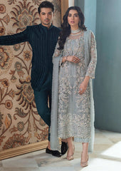 Adela luxury Formal Net Collection 3 Piece Unstitched