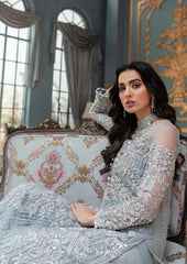 Adela luxury Formal Net Collection 3 Piece Unstitched