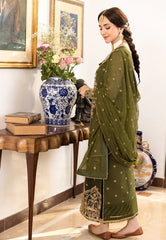 Asim Jofa Luxury Chiffon Embroidered 3 Piece Unstitched