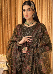 Mehfil-e-Uroos By Alizeh Fashion Embroidered Chiffon 3 Piece Unstitched